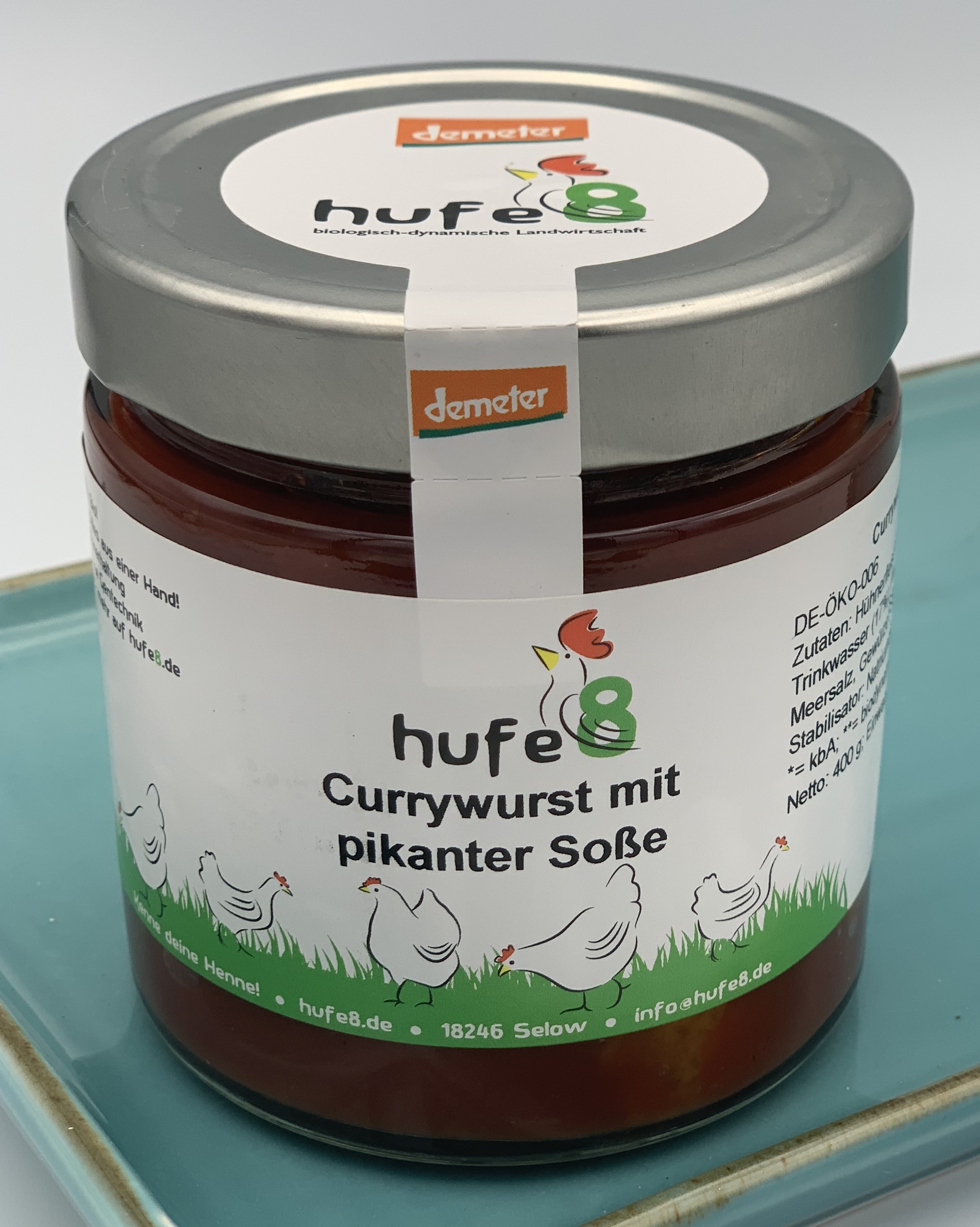 Currywurst in pikanter Soße *Retterangebot*